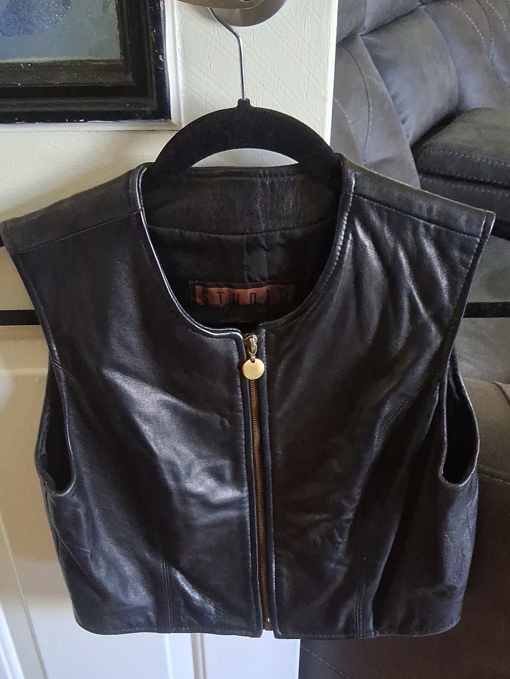 Leather Vest